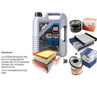 Mahle Controllo Set 5 L Liqui Moly Top Tec 4600 5W-30 per Renault Scenic II