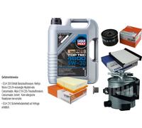 MAHLE Controllo set 5 L Liqui Moly Top Tec 4600 5W-30 per Renault Scénic II