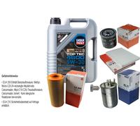 Mahle Controllo Set 5 L Liqui Moly Top Tec 4600 5W-30 per VW Lupo 1.7 Sdi 64