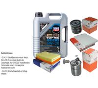 MAHLE Controllo Set 5 L Liqui Moly Top Tec 4600 5W-30 Per VW Polo 64 1.9 D
