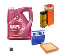 MAHLE Controllo Set 5 L MANNOL 0W-20 Legend Formula C5 Per BMW X3 xDrive20i
