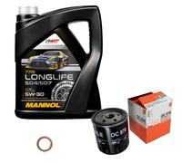 MAHLE Controllo Set 5 L MANNOL 5W-30 LONGLIFE Per Lancia Phedra 2.0 Ducato