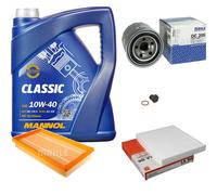 Mahle Controllo Set 5 L mannol Classic 10W-40 per Mazda 6 Stazione Carro