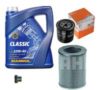 MAHLE Controllo Set 5 L MANNOL Classic 10W-40 Per Nissan Cherry III 1.7 D