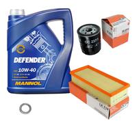 MAHLE Controllo Set 5 L MANNOL Defender 10W-40 Per Rover 45 1.6 1.8 1.4 MG