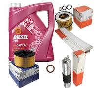 MAHLE Controllo Set 5 L MANNOL Diesel TDI 5W-30 Per BMW 3er Compact 316 TI