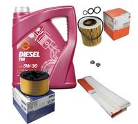 MAHLE Controllo Set 5 L MANNOL Diesel TDI 5W-30 Per BMW 3er Compact 316 TI