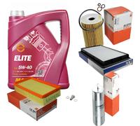 Mahle Controllo Set 5 L mannol Elite 5W-40 per Bwm 3er Cabriolet 318i