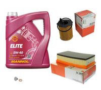 MAHLE Controllo Set 5 L MANNOL Elite 5W-40 Per Citroën Jumpy Kasten 1.6 HDi