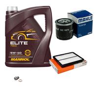MAHLE Controllo Set 5 L MANNOL Elite 5W-40 Per KIA Sorento I 3.5 V6 4WD 2.4