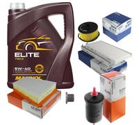 MAHLE Controllo Set 5 L MANNOL Elite 5W-40 Per Renault Kangoo/Grand 1.2 TCe
