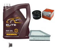 Mahle Controllo Set 5 L mannol Elite 5W-40 per Renault Twingo II 1.6 Rs