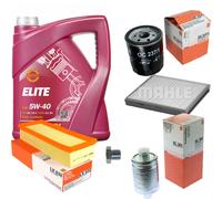 MAHLE Controllo Set 5 L MANNOL Elite 5W-40 Per Rover 25 1.4 16V MG