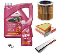 Mahle Controllo Set 5 L mannol Legend + Ester 0W-40 per BMW X1 sDrive20i