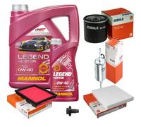 MAHLE Controllo Set 5 L MANNOL Legend+Ester 0W-40 Per Mazda 2 1.4 1.25