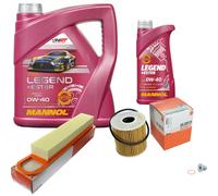 MAHLE Controllo Set 5 L MANNOL Legend+Ester 0W-40 Per MINI Mini Cooper One