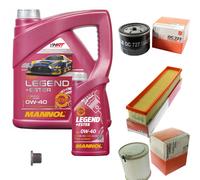 MAHLE Controllo Set 5 L MANNOL Legend+Ester 0W-40 Per Renault Kangoo 1.5 dCi