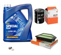 MAHLE Controllo Set 5 L MANNOL Special Plus 10W-30 Per Honda CR-V III