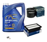 Mahle Controllo Set 5 L mannol Special Plus 10W-30 per Hyundai i20 1.4