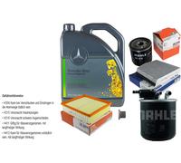 Mahle Controllo Set 5 L Mercedes Olio 5W-30 229.51 per Classe B a-Classe