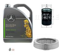 MAHLE Controllo Set 5 L Mercedes Olio 5W-30 229.52 Per Coupe 230 CE Cat