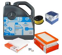 MAHLE Controllo Set 5 L Mercedes Olio 5W-40 229.5 Per Fortwo Coupe 0.9