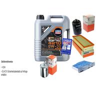 Mahle Controllo Set 5 L Motore Liqui Moly Top Tec 4210 0W-30 per Audi A3 1.8