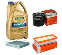 MAHLE Controllo Set 5 L RAVENOL FO 5W-30 Kit Cambio Olio