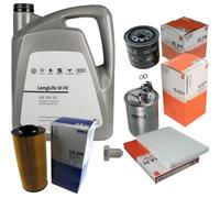 MAHLE Controllo Set 5 L VW Olio Motore 0W-30 LONGLIFE III FE Per Polo 1.9 D 64