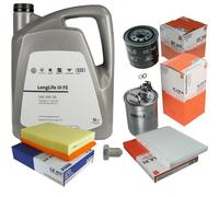 MAHLE Controllo Set 5 L VW Olio Motore 0W-30 LONGLIFE III FE Per Polo 64 1.9 D