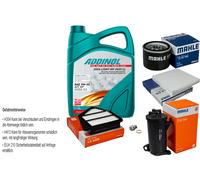 MAHLE Controllo Set 5L ADDINOL GIGA LIGHT MV 5W-30 Per Honda CR-V IV RE
