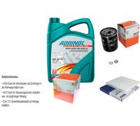 MAHLE Controllo Set 5L ADDINOL GIGA LIGHT MV 5W-30 Per Toyota Celica ZZT23