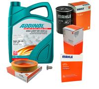 MAHLE Controllo Set 5L ADDINOL GIGA LIGHT MV 5W-30 Per VW Golf II 19E 1G1