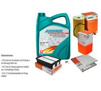 Mahle Controllo Set 5L Addinol Giga Luce Mv 5W-30 per Hyunday i40 Cw VF