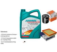 Mahle Controllo Set 5L Addinol Giga Luce Mv 5W-30 per Opel Combinata 71_