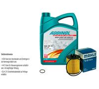 Mahle Controllo Set 5L Addinol Giga Luce Mv 5W-30 per Opel Corsa Doppie S07