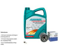 Mahle Controllo Set 5L Addinol Giga Luce Mv 5W-30 per Subaru Legacy II Vol