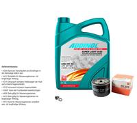 Mahle Controllo Set 5L Addinol Super Light 5W-40 per Intelligente Fortwo Coupé