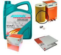 MAHLE Controllo Set 5L ADDINOL SUPER LIGHT 5W-40 Per KIA Rio III UB 1.2 CVVT