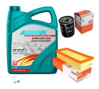 MAHLE Controllo Set 5L ADDINOL SUPER LIGHT 5W-40 Per Lotus Exige SCC_ 1.8