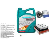 Mahle Controllo Set 5L Addinol Super Light 5W-40 per Mazda 5 CR19 2.0 CD