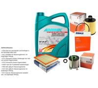 Mahle Controllo Set 5L Addinol Super Light 5W-40 per Opel Insignia a &