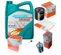MAHLE Controllo Set 5L ADDINOL SUPER LIGHT 5W-40 Per Opel Omega B V94 2.0