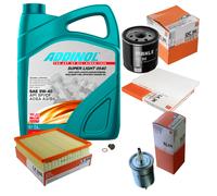 MAHLE Controllo Set 5L ADDINOL SUPER LIGHT 5W-40 Per Opel Omega B V94 2.0