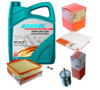 MAHLE Controllo Set 5L ADDINOL SUPER LIGHT 5W-40 Per Opel Omega B V94 2.2