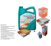 MAHLE Controllo set 5L ADDINOL SUPER LUCE 5W-40 per Opel Astra G CC F48_