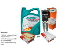 MAHLE Controllo set 5L ADDINOLO GIGA LUCE MV 5W-30 per Audi Coupe 89 8B 2.6