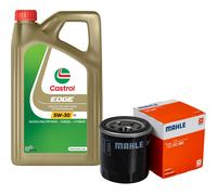 MAHLE Controllo Set 5L CASTROL EDGE 5W-30 C3 Per Chevrolet Spark 1.0 1.2