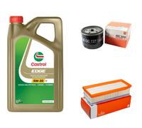 MAHLE Controllo Set 5L CASTROL EDGE 5W-30 C3 Per Dacia Duster Lodgy 1.5 dCi