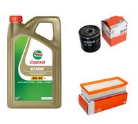 MAHLE Controllo Set 5L CASTROL EDGE 5W-30 C3 Per Dacia Lodgy 1.5 dCi Dokker